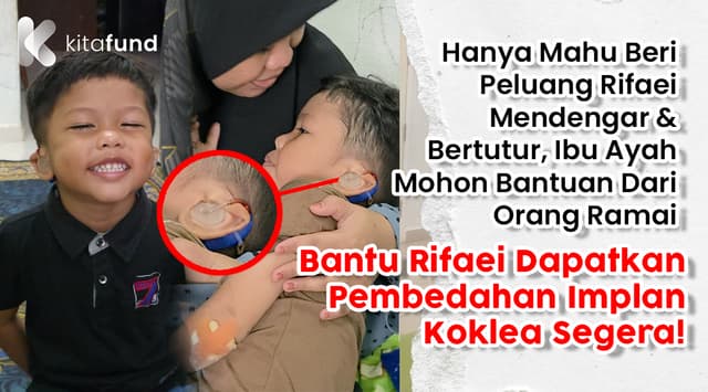 Lahir Tanpa Dapat Mendengar, Bantu Muhammad Rifaei Mengenali Suara Dunia